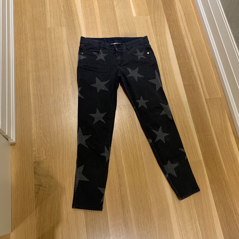 Stella McCartney star printed denim